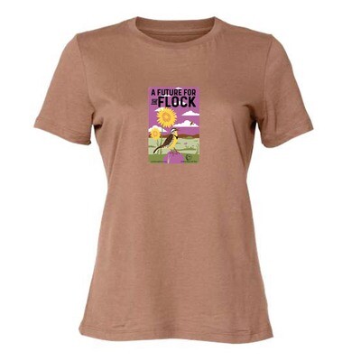 Women's Meadowlark T-shirt, Chestnut