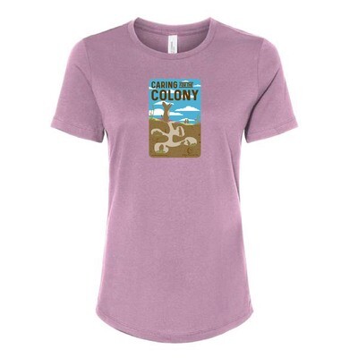 Women's Prairie Dog T-shirt, Orchid