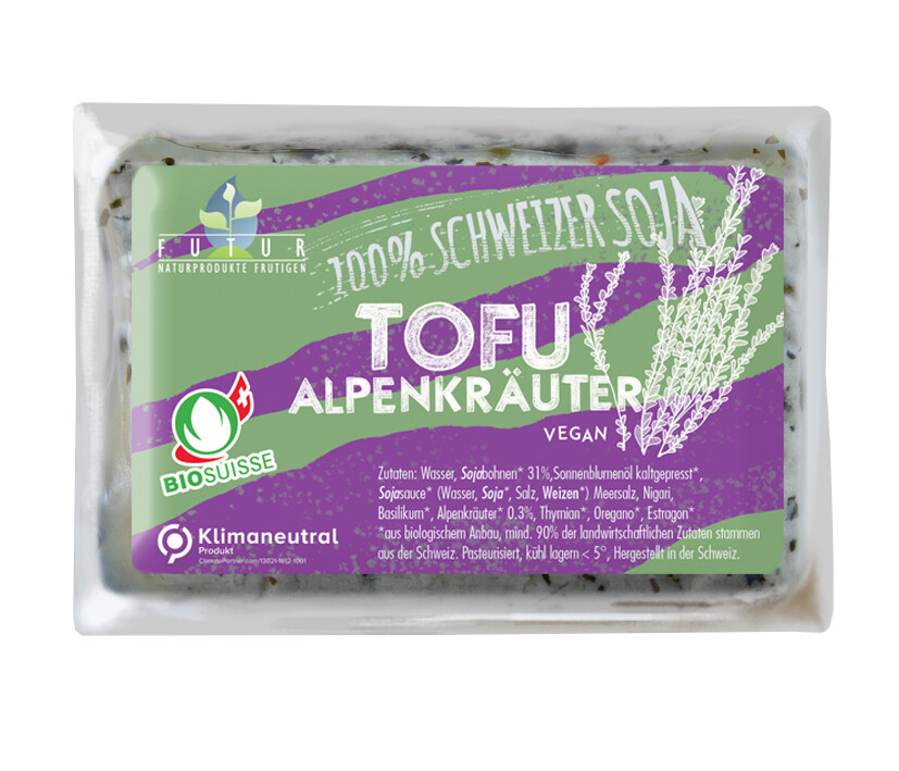 Bio Tofu Alpenkräuter Block ca. 1kg