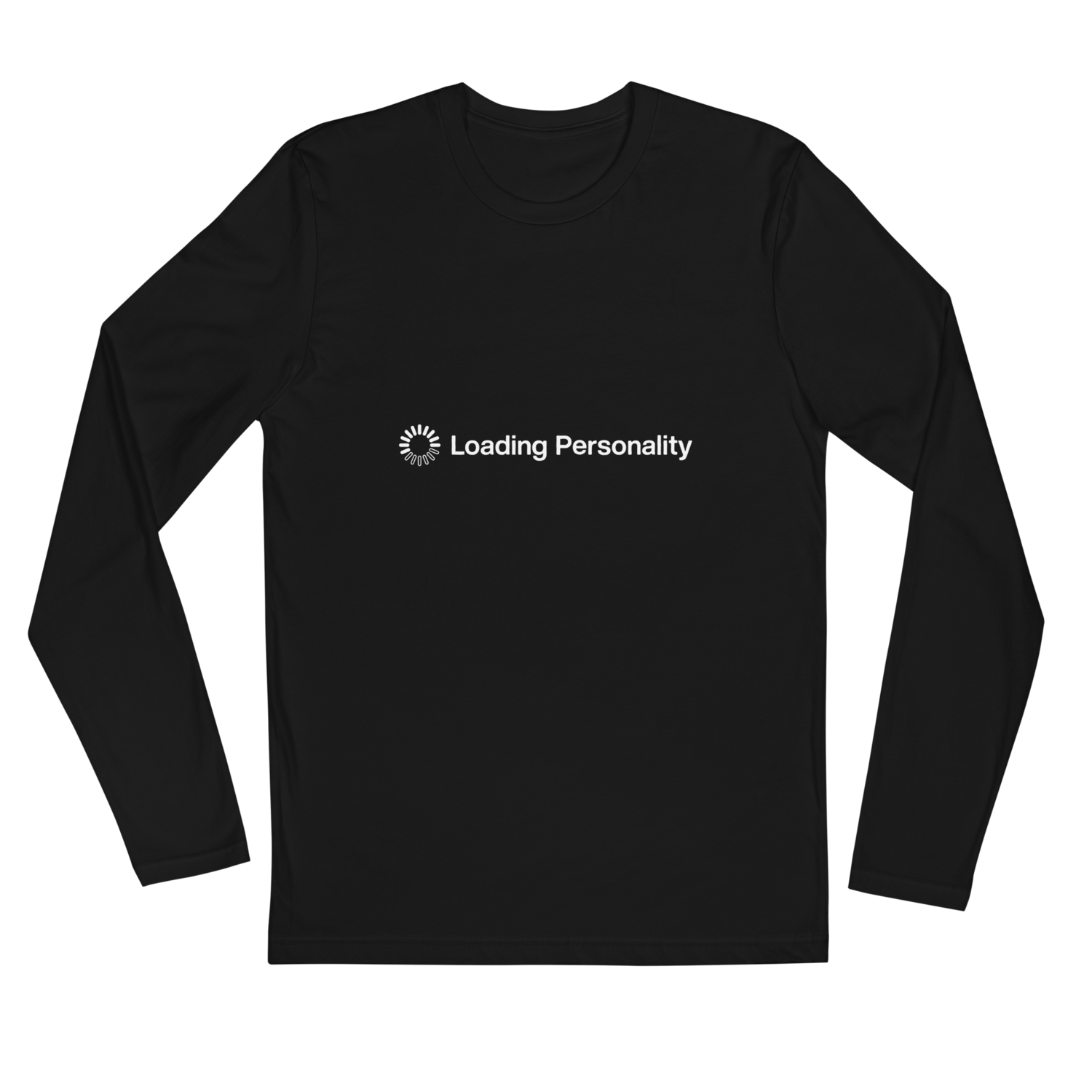 Loading Personality Long Sleeve Fitted Crew