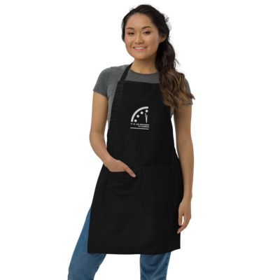 100 Seconds To Dinner Embroidered Apron