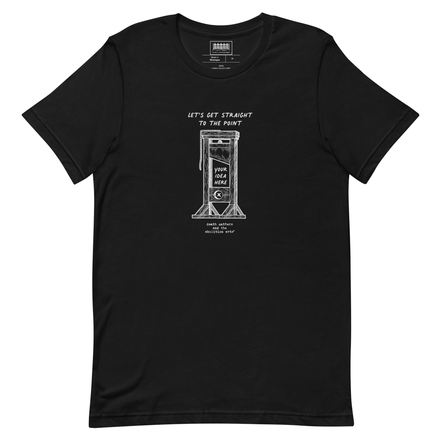 Let's Get Straight To The Point - Unisex t-shirt