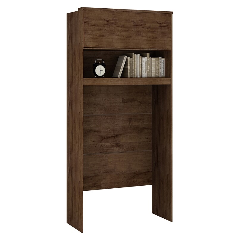 CAMBORIU HEADBOARD SINGLE / COMPUTER DESK CUMARU