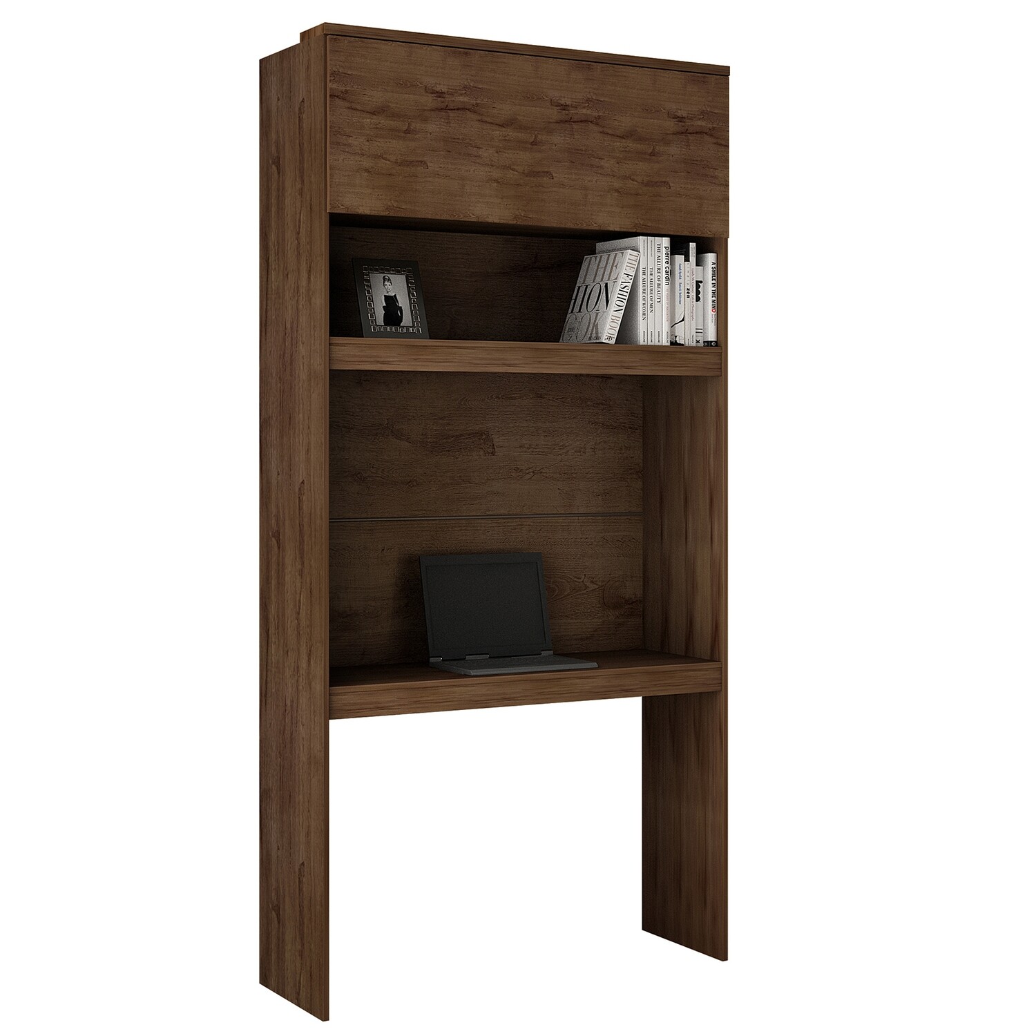 CAMBORIU HEADBOARD SINGLE / COMPUTER DESK CUMARU