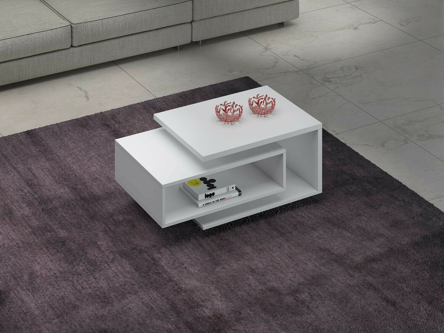 EUGENE COFFEE TABLE WHITE