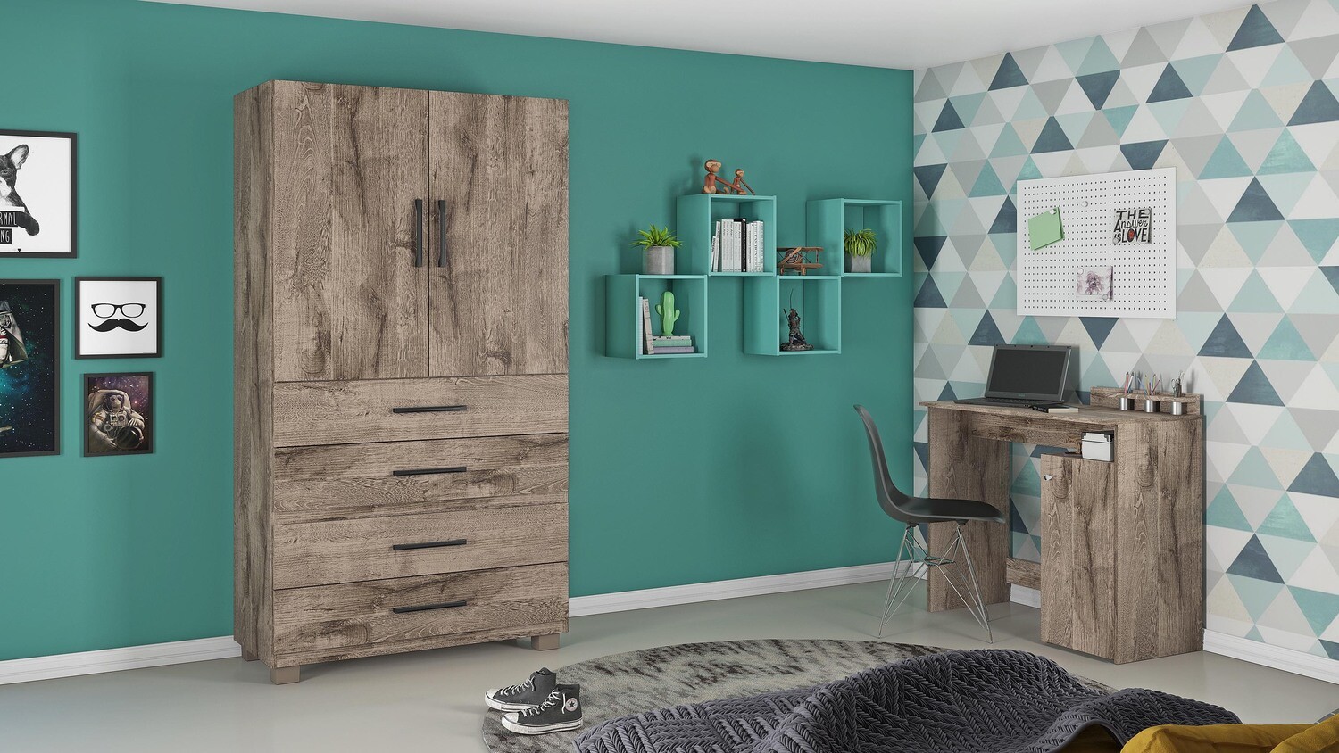 ILHABELA II MINI CLOSET GRIGIO