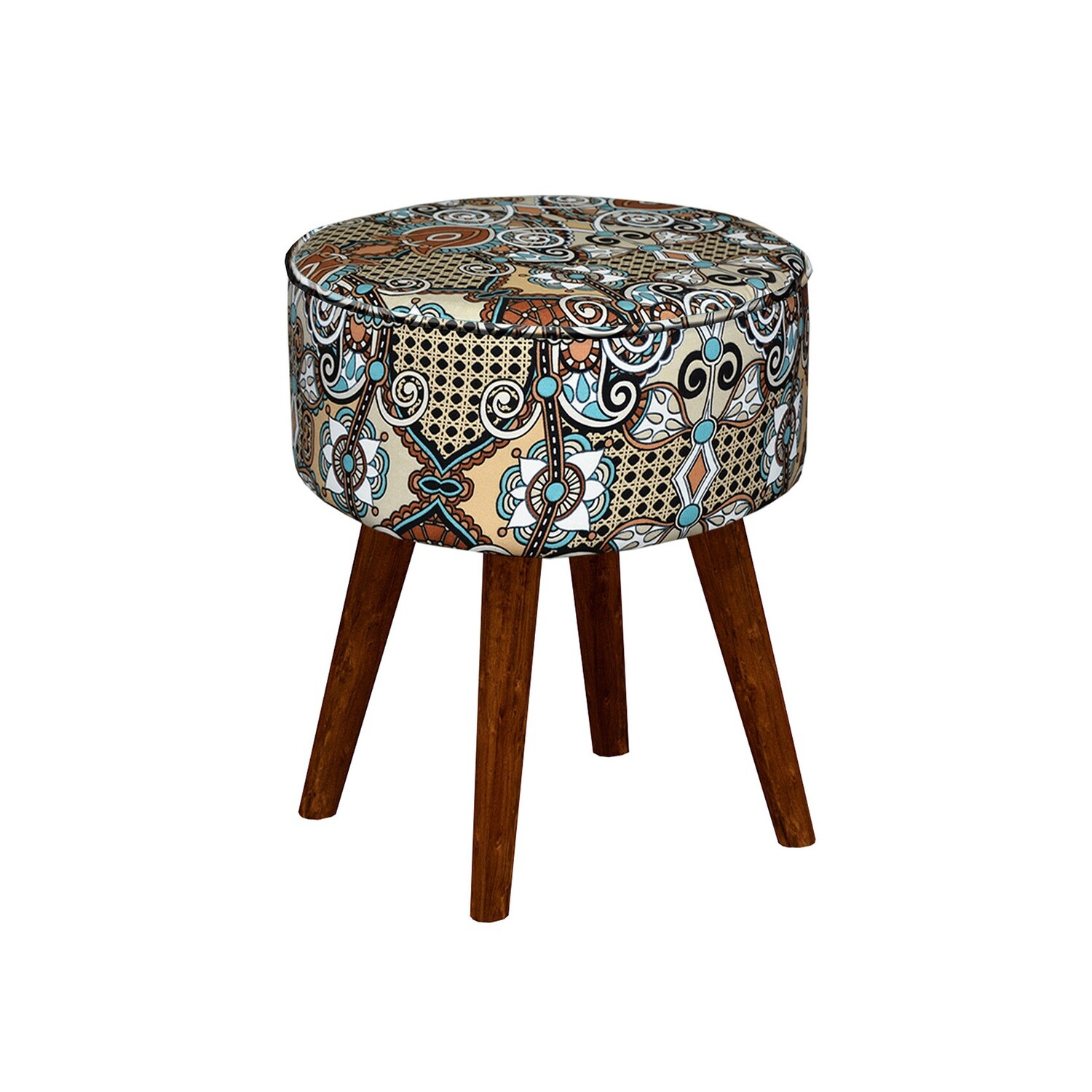 MISSISSIPPI ROUND OTTOMAN FASHION