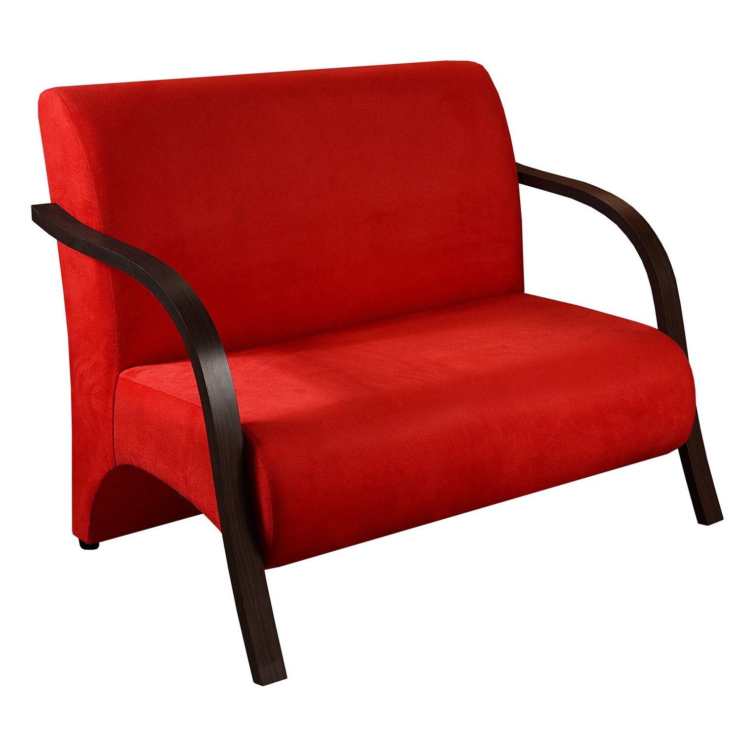 TEXAS ARMCHAIR 2-SEATER RED