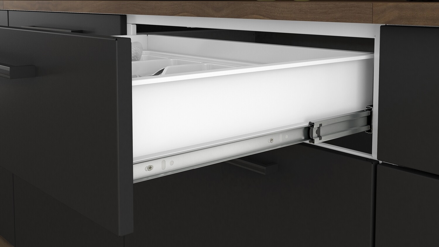 MUNICH 1-DOOR/1-DRAWER BASE CABINET WHITE
