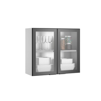 MUNICH 2-GLASS DOOR WALL CABINET