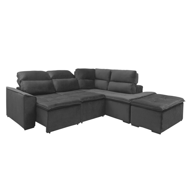 WILSHIRE SECTIONAL VIP GRAPHITE