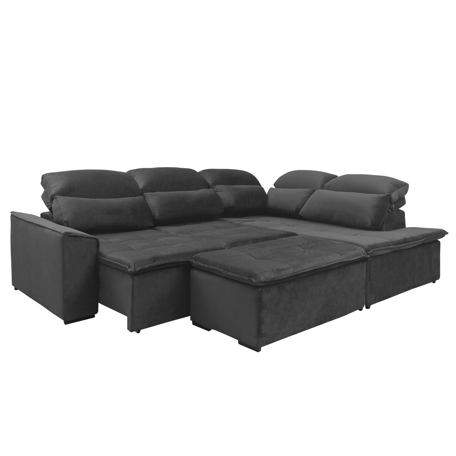 WILSHIRE SECTIONAL VIP GRAPHITE