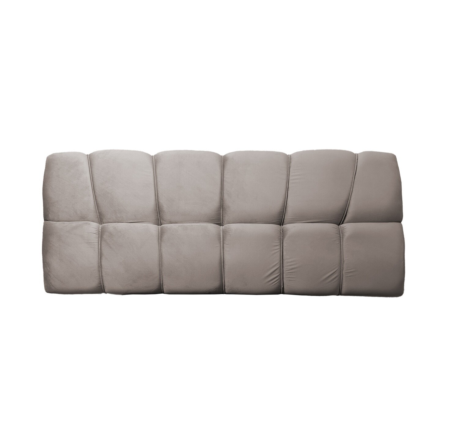 QUEEN ANGRA PANEL HEADBOARD WARM GRAY