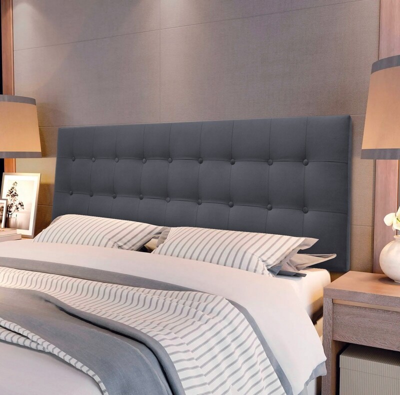 QUEEN GAROPABA PANEL HEADBOARD GRAY QUEEN GAROPABA PANEL HEADBOARD GRAY