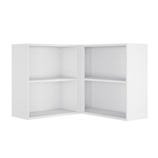 MUNICH 2-DOOR CORNER WALL CABINET WHITE