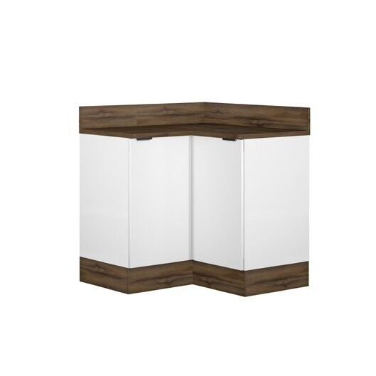 MUNICH 2-DOOR CORNER BASE CABINET WHITE