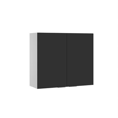 MUNICH 2-DOOR WALL CABINET BLACK