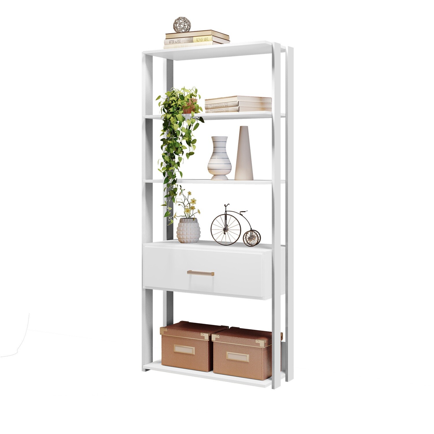 OAKLAND MODULAR STORAGE WHITE
