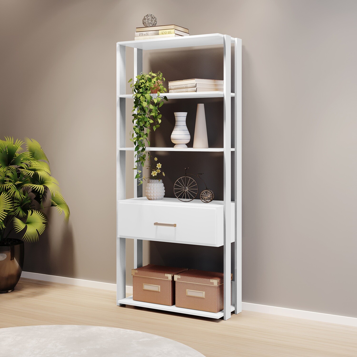 OAKLAND MODULAR STORAGE WHITE