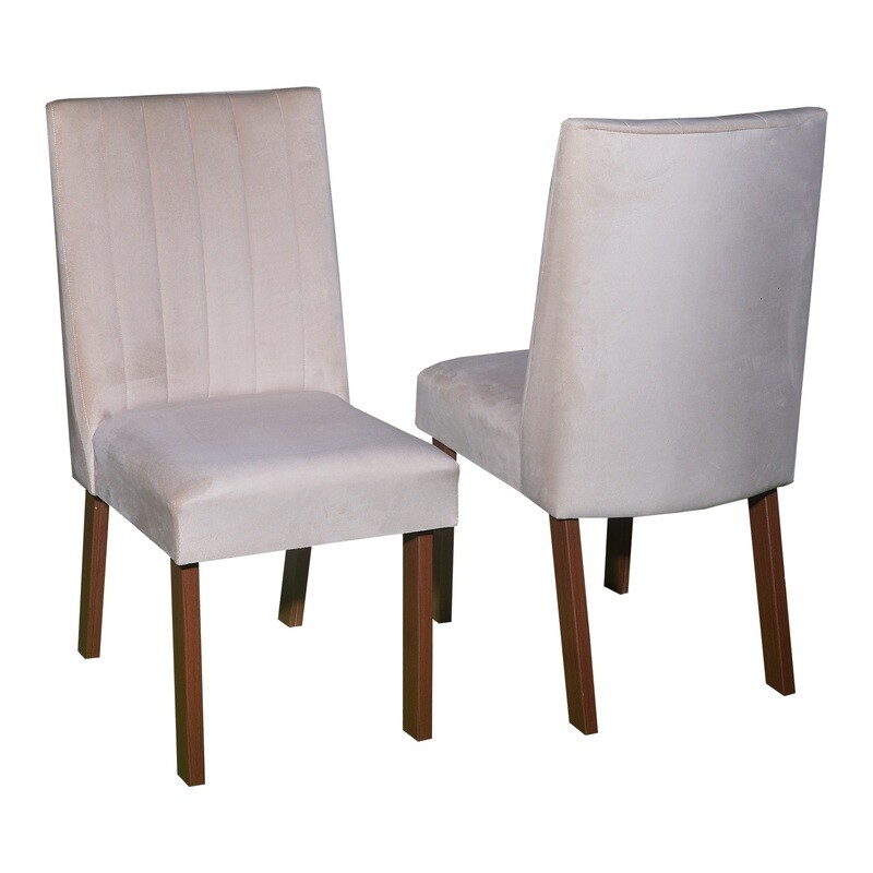 2 BERKELEY CHAIRS AMENDOA/SAND