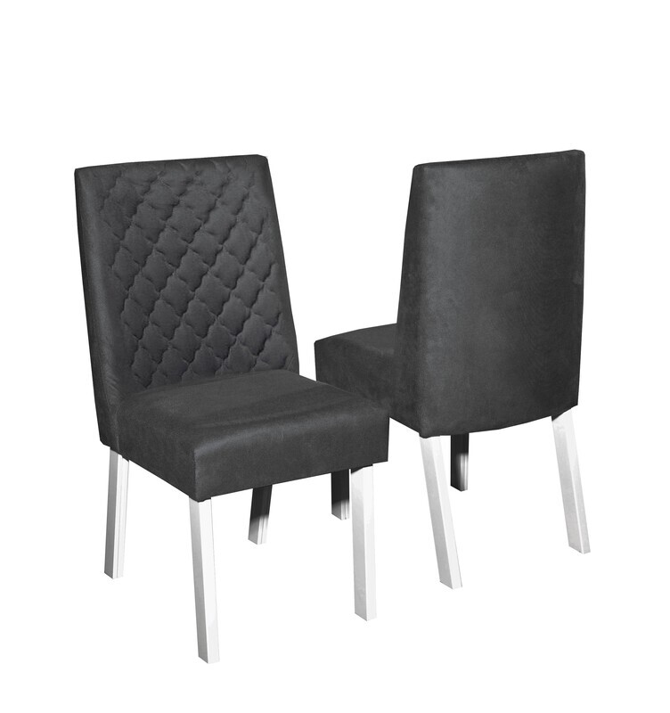 2 PITTSBURGH CHAIRS WHITE/GRAY