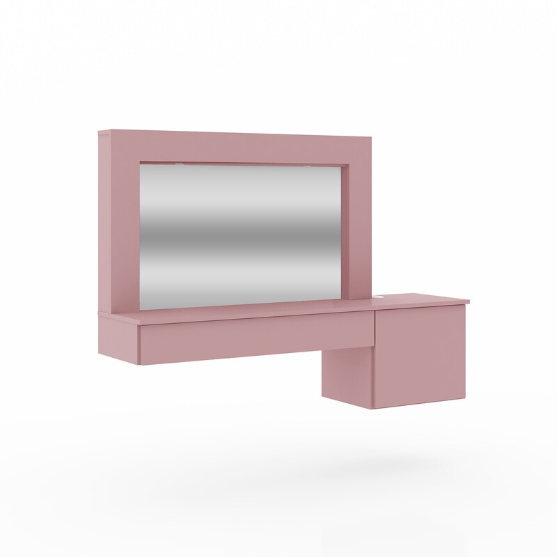 ADRIANA MAKEUP VANITY TABLE PINK