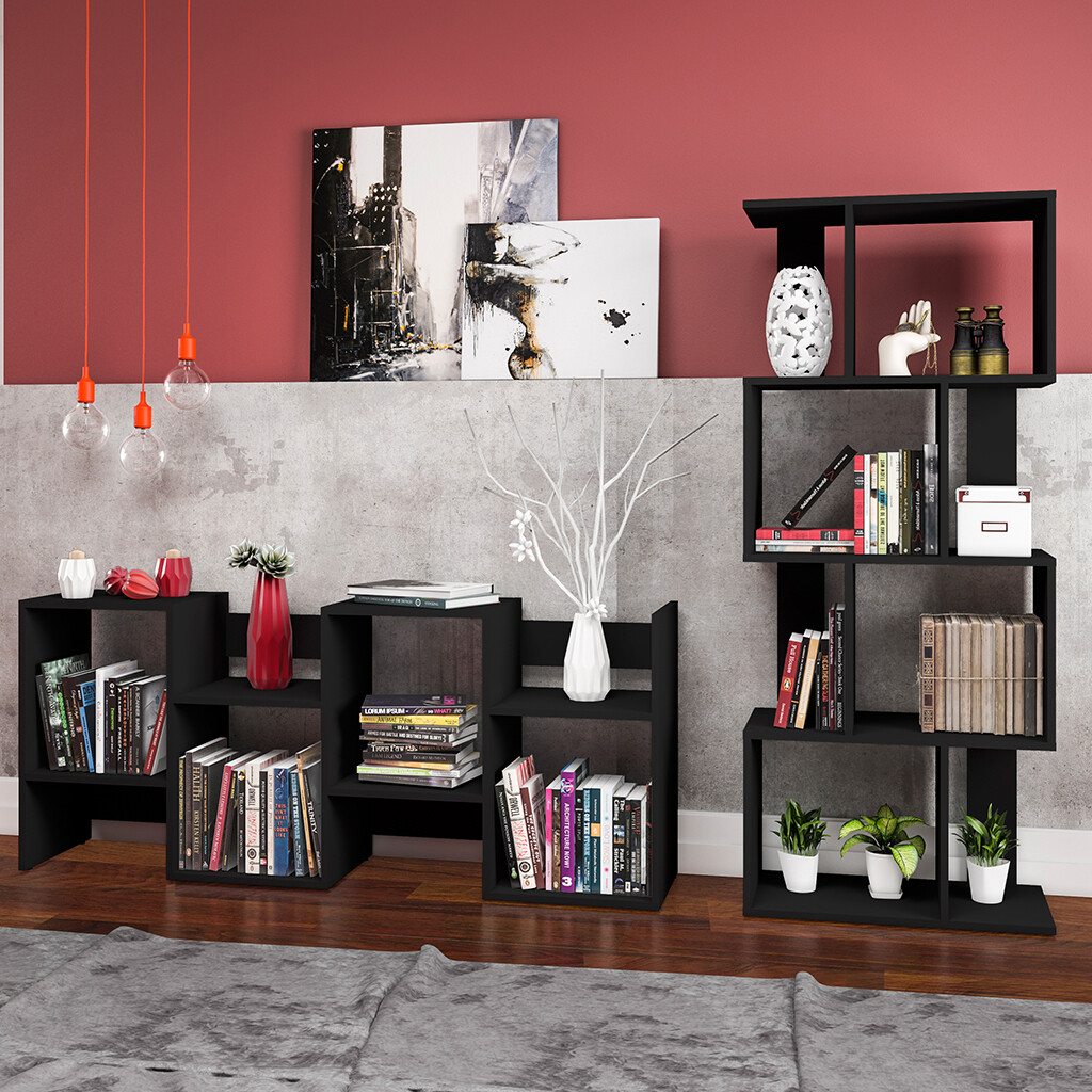 AMSTERDAM BOOKCASE BLACK