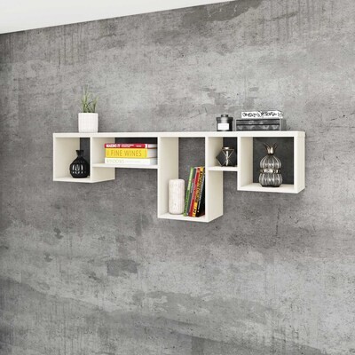 GRAMERCY ACCENT SHELF WHITE