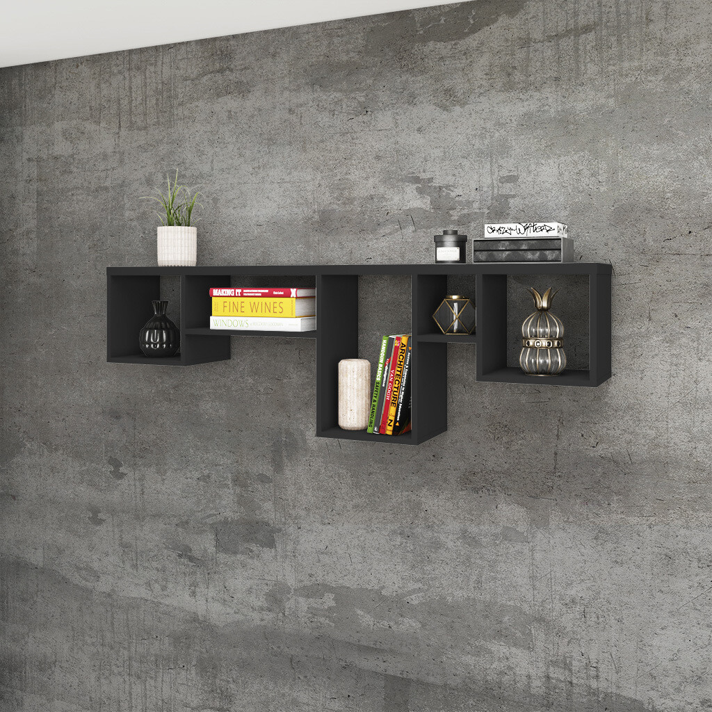 GRAMERCY ACCENT SHELF BLACK