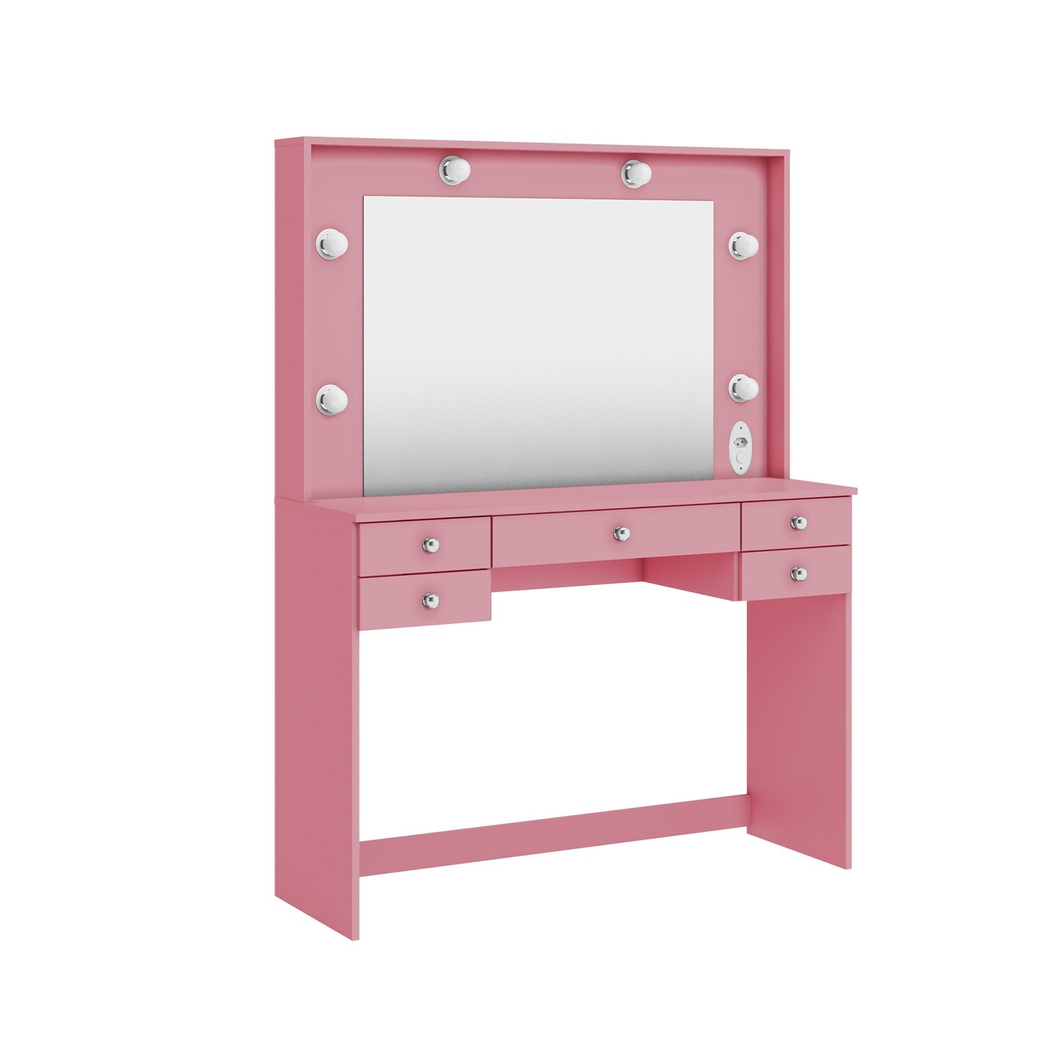 GISELE MAKEUP VANITY TABLE PINK