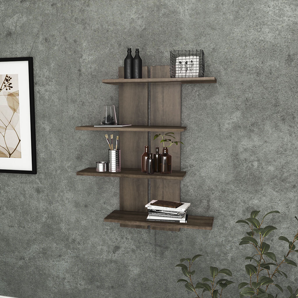 ROSLYN TIERED SHELF RUSTIC