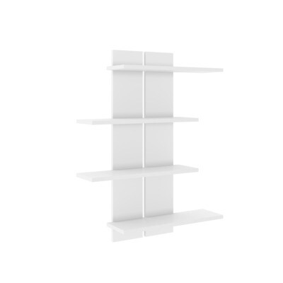 ROSLYN TIERED SHELF WHITE