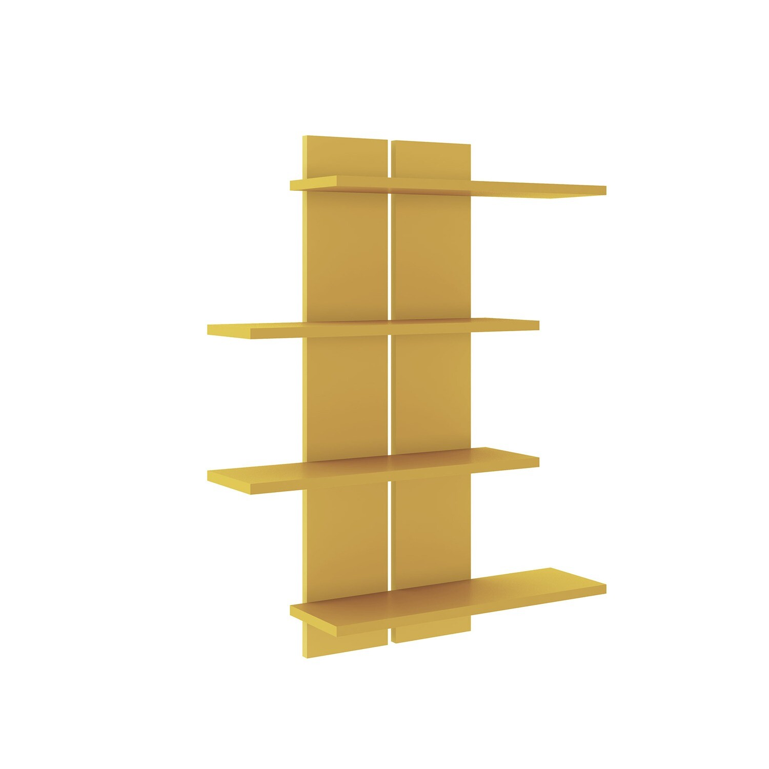 ROSLYN TIERED SHELF YELLOW