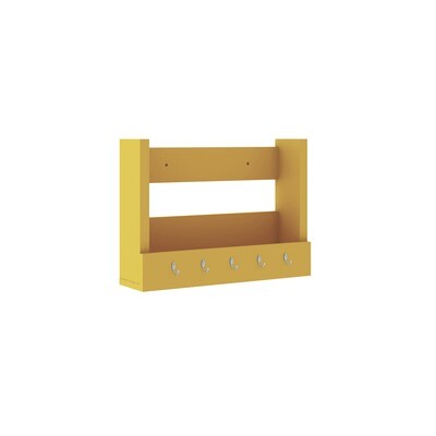 LOGAN WALL ORGANIZER YELLOW