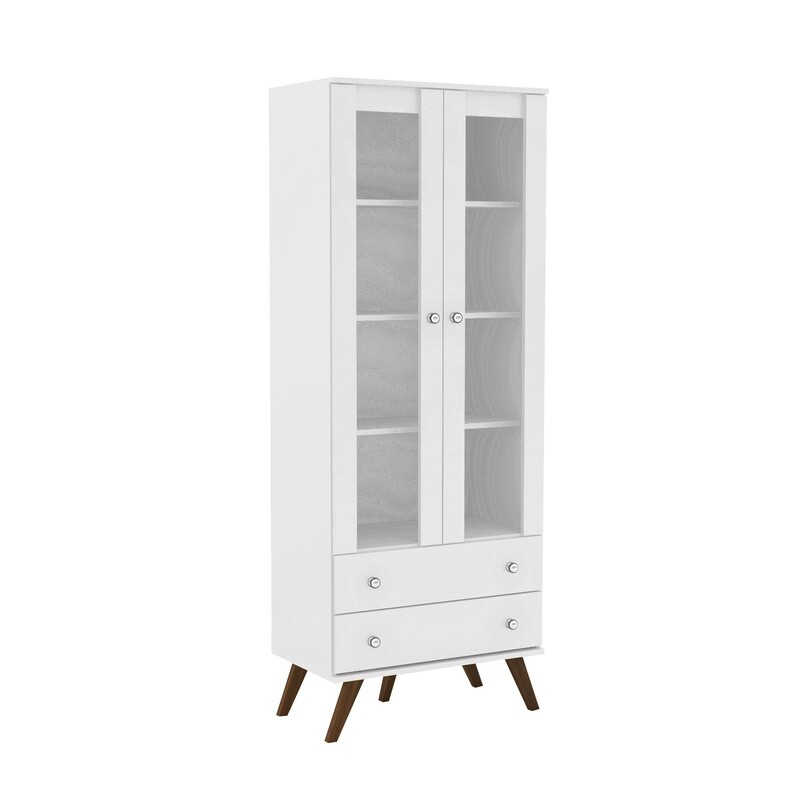 LONDON CURIO CABINET WHITE