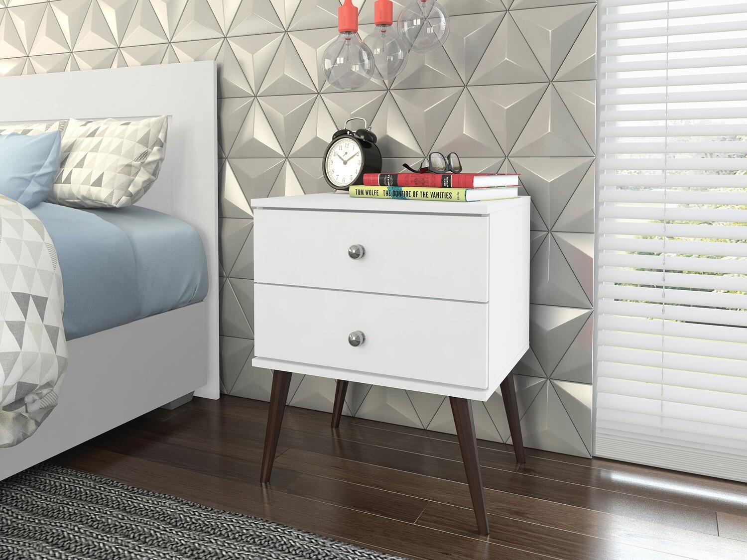 MADRID NIGHTSTAND WHITE