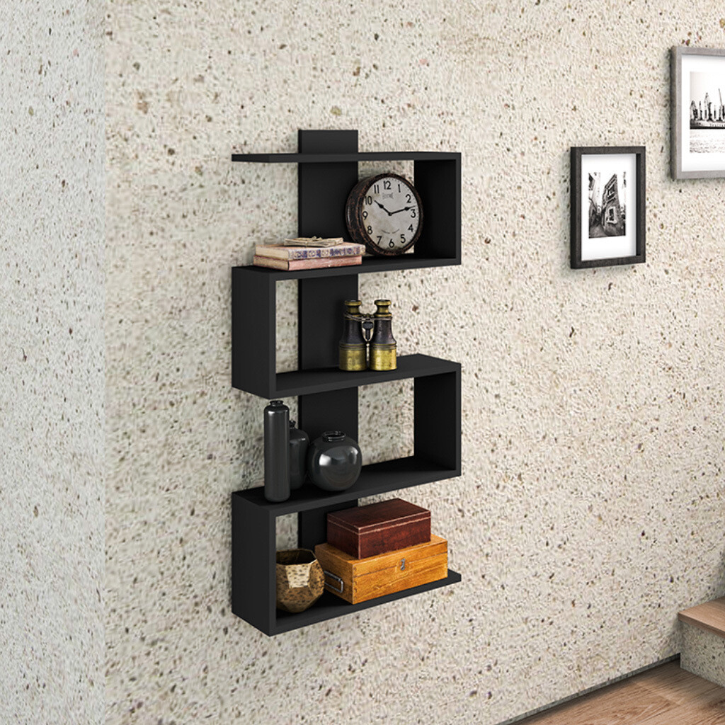 ALDEN ACCENT SHELF BLACK