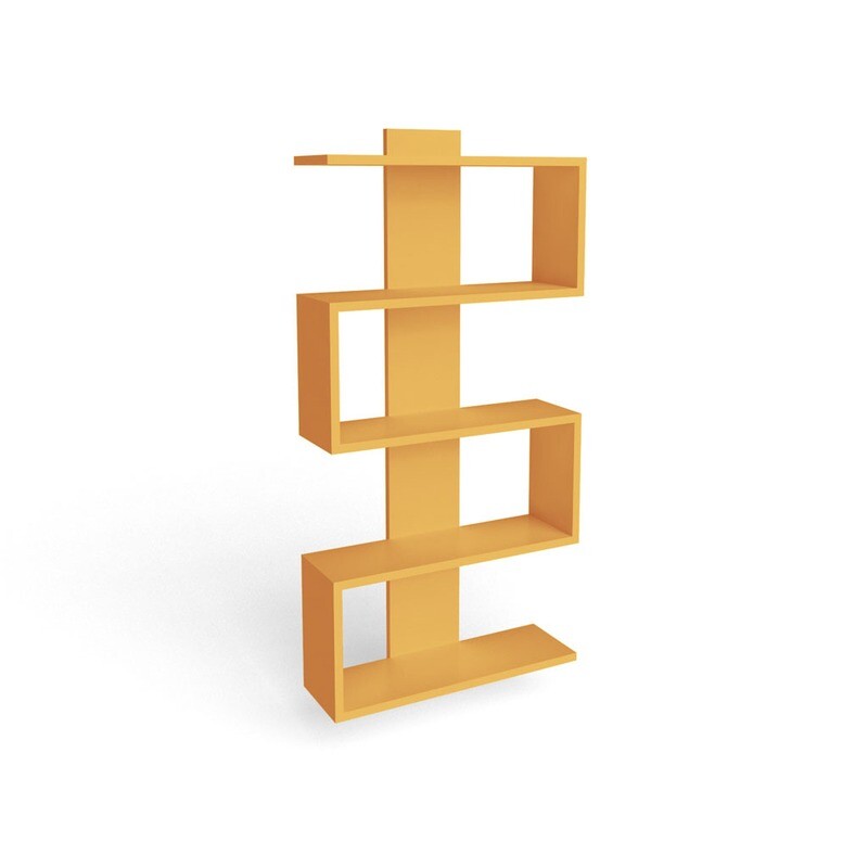 ALDEN ACCENT SHELF YELLOW
