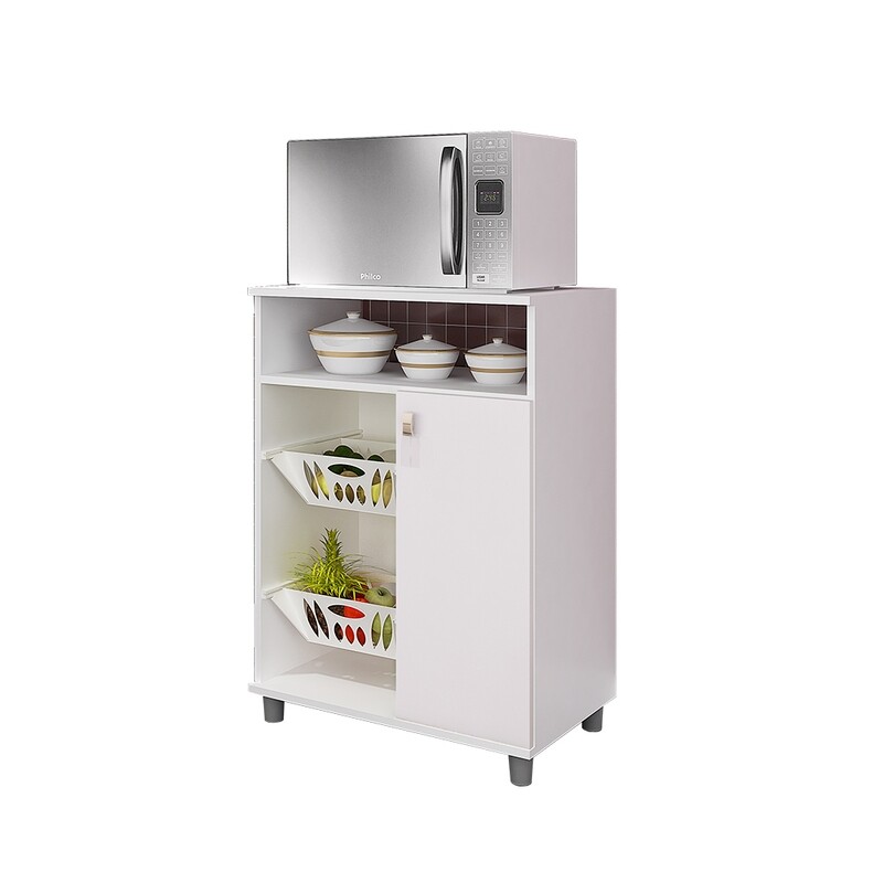 TOBAGO KITCHEN RACK WHITE