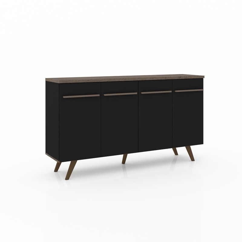 AUGUSTA BUFFET BLACK/RUSTIC