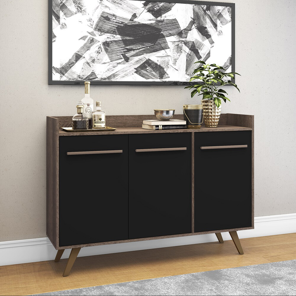 TUPELO BUFFET RUSTIC/BLACK