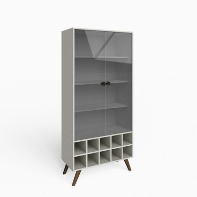 OTTAWA CURIO CABINET OFF