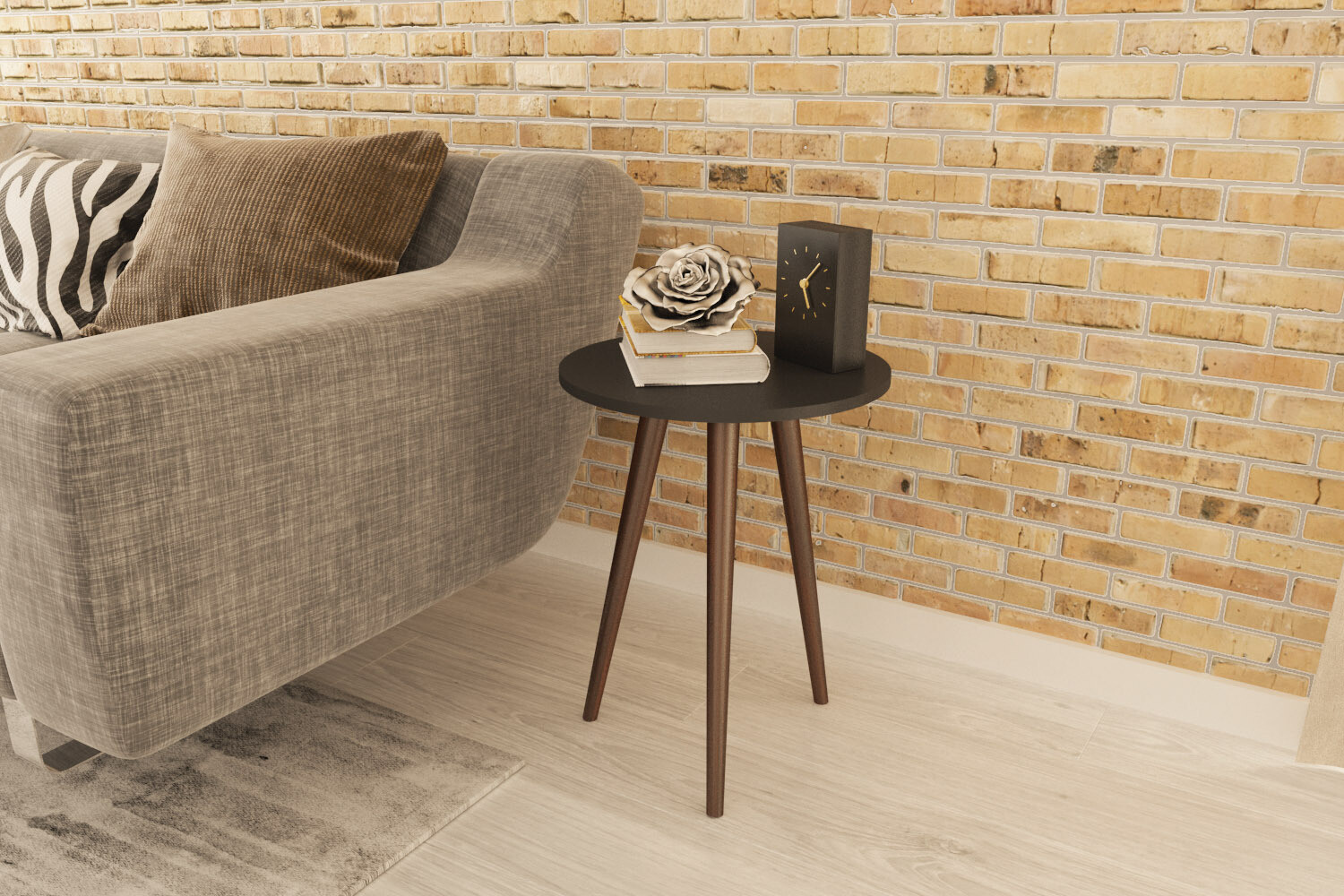 FLORENCE SIDE TABLE BLACK