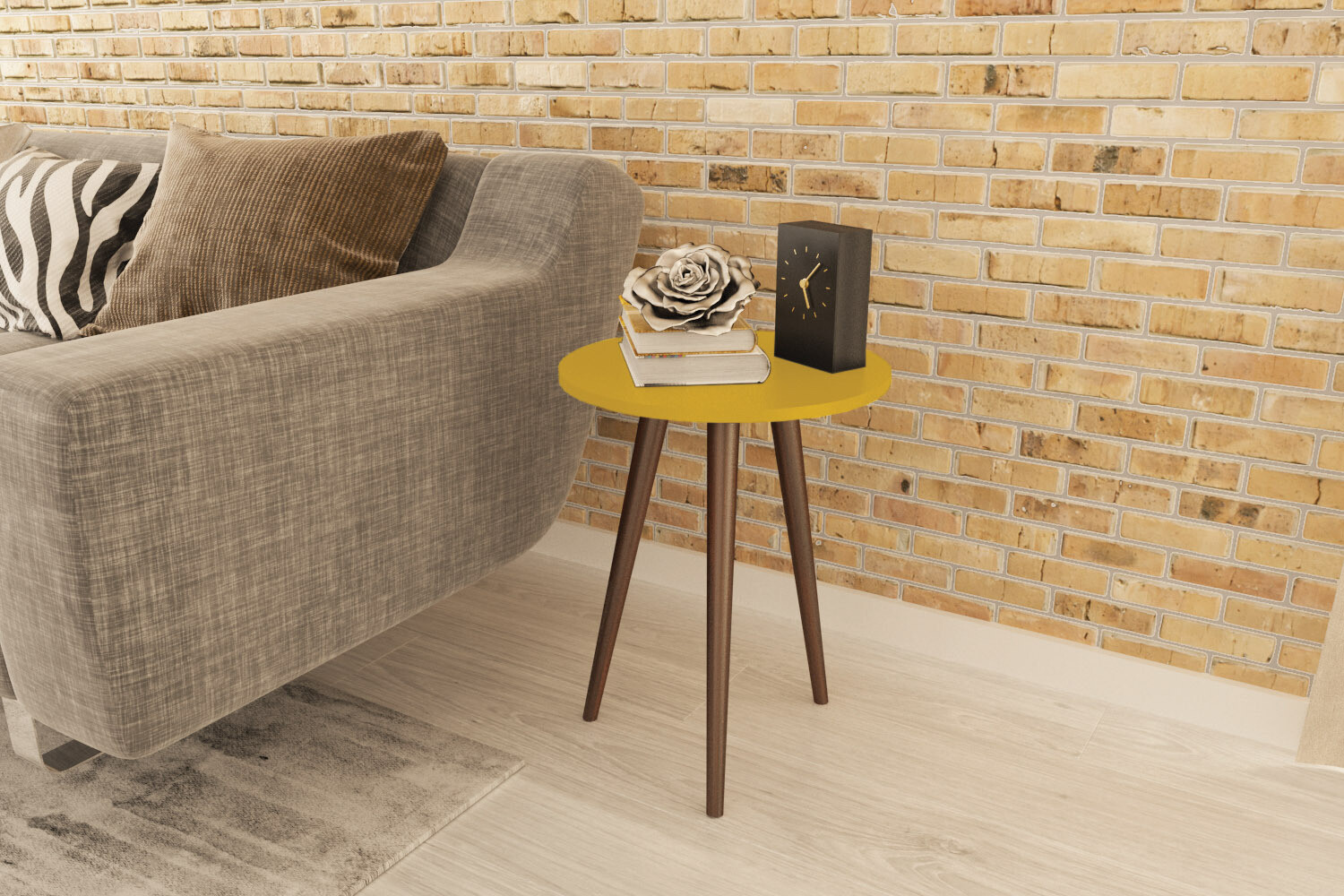 FLORENCE SIDE TABLE YELLOW