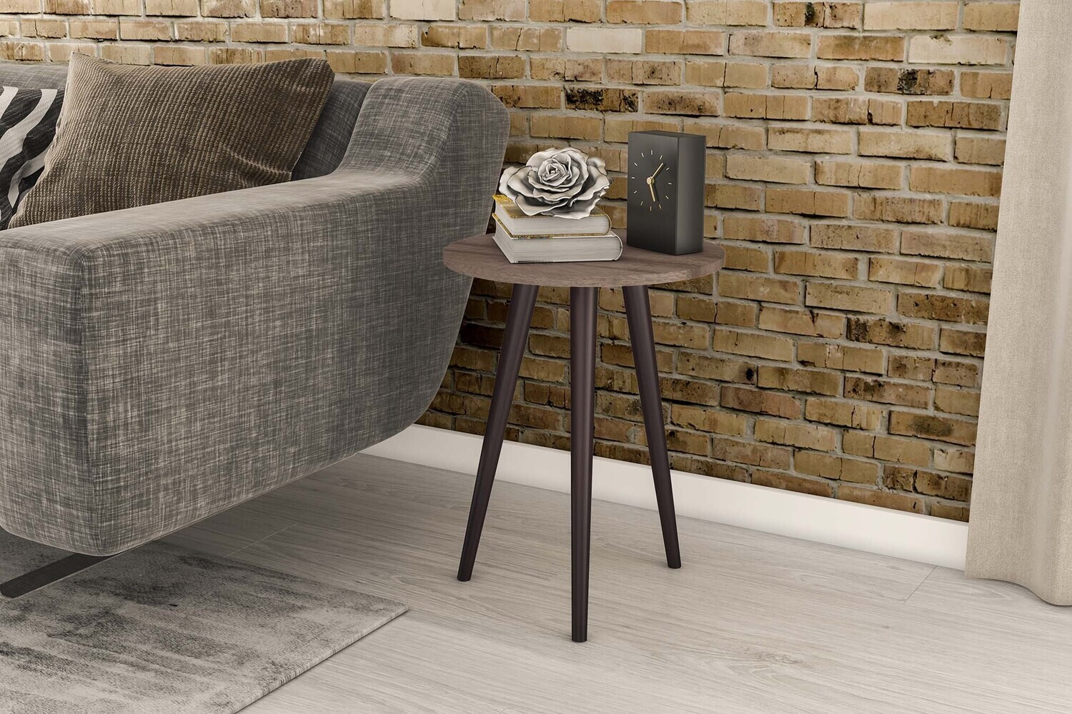 FLORENCE SIDE TABLE RUSTIC