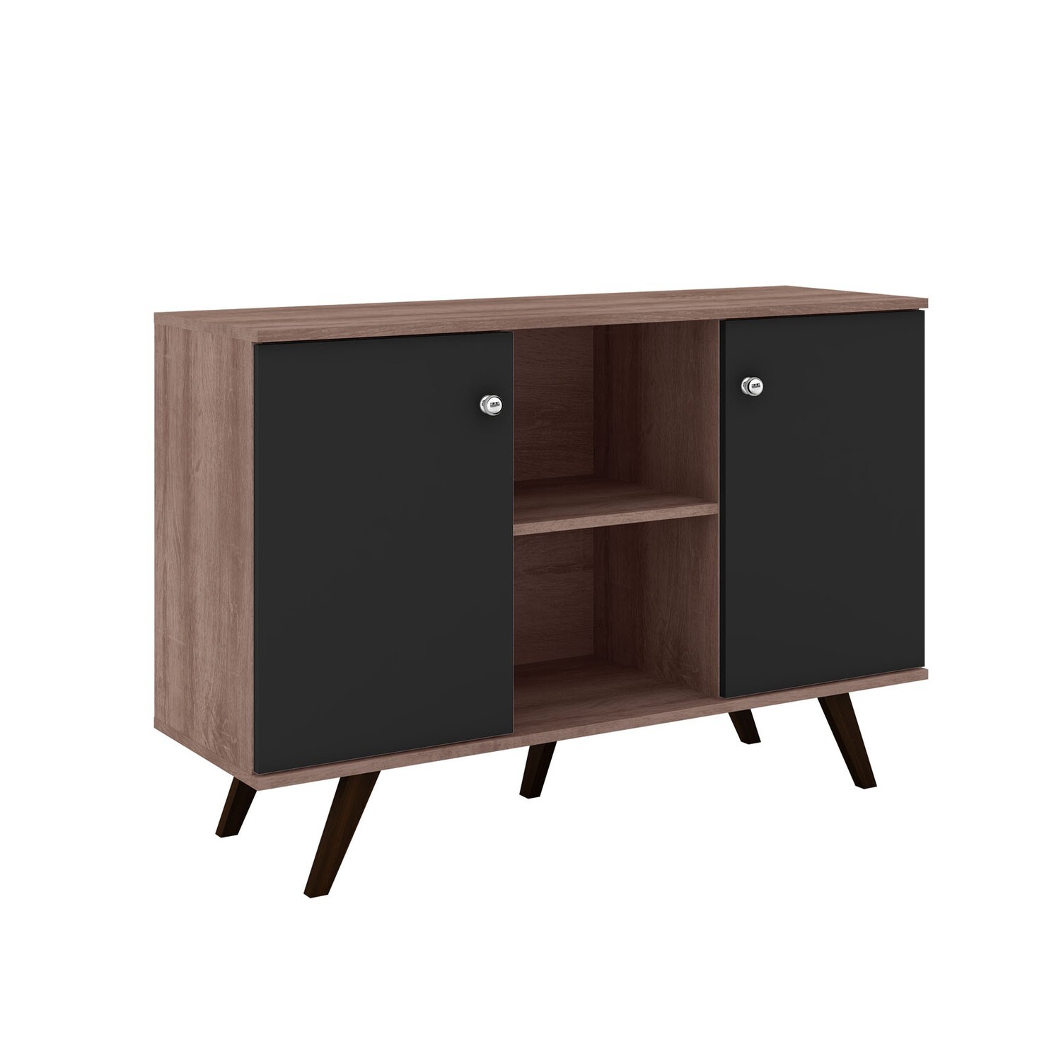 CANNES SIDEBOARD RUSTIC/BLACK