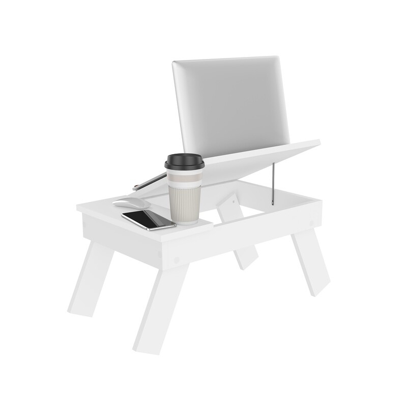 BENTON LAPTOP TRAY WHITE