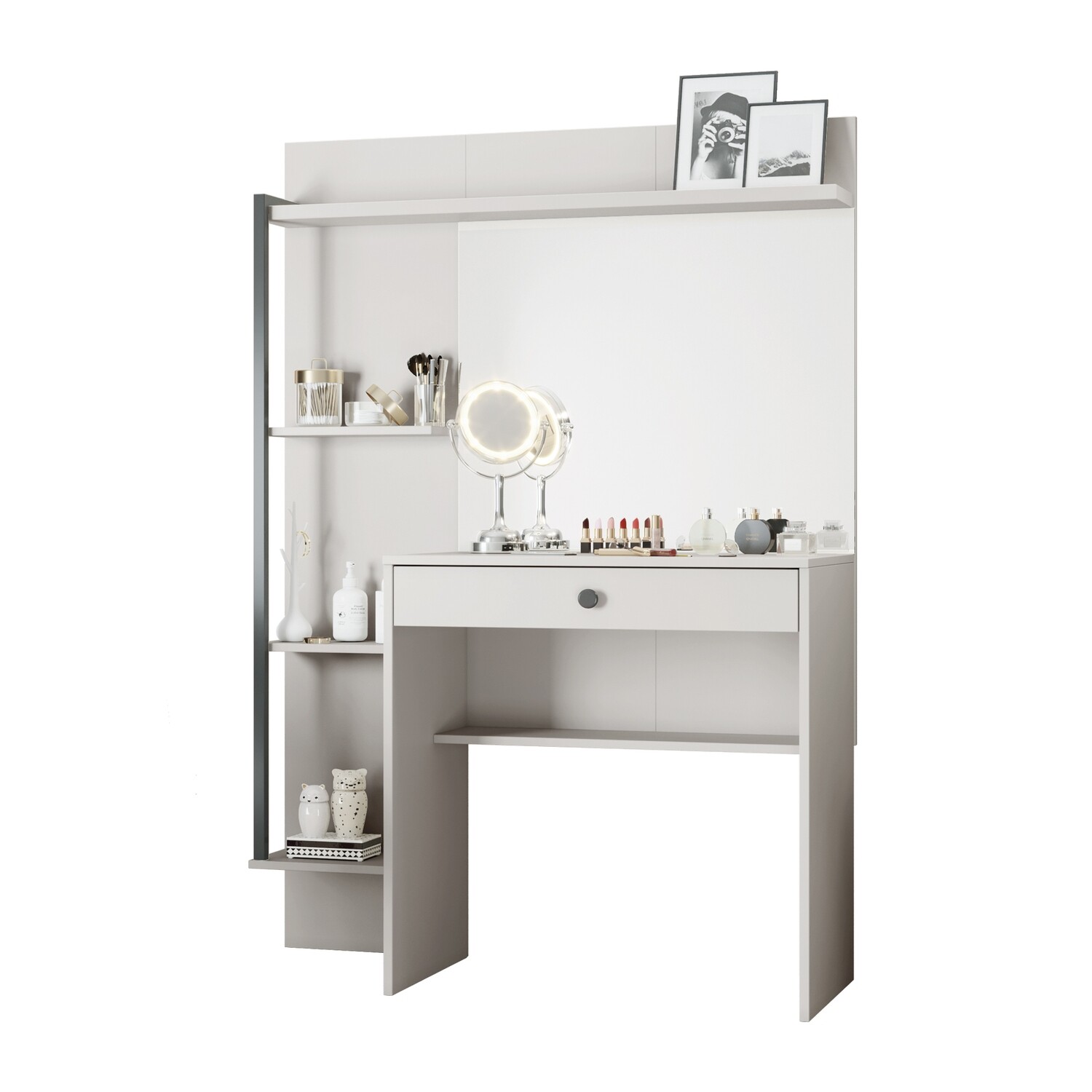 NAOMI MAKEUP VANITY TABLE WHITE