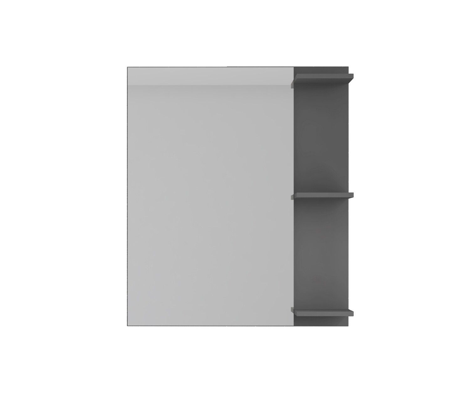 KASSANDRA MIRROR DARK GRAY