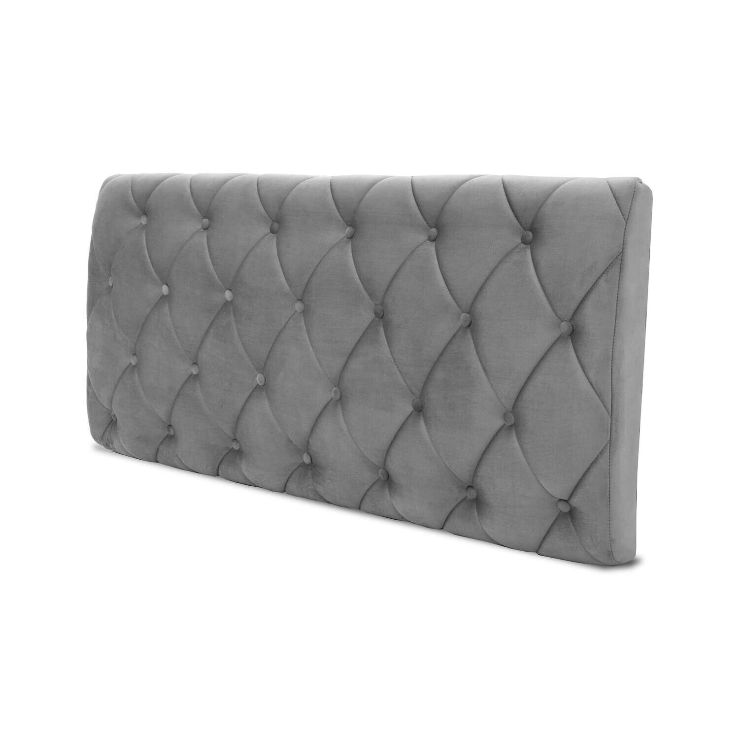 KING VICTORIA PANEL HEADBOARD GRAPHITE